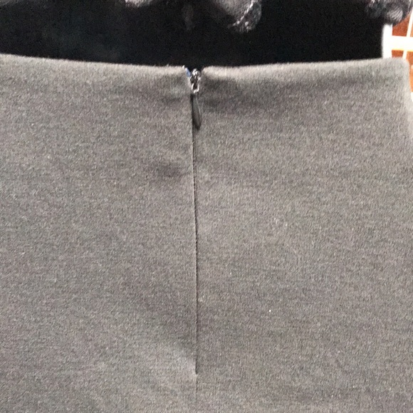 NY & Company size 12 black, stretch, mini skirt - Picture 5 of 6